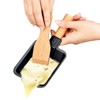 RoseFlower Mini Cheese Raclette Set, Portable Candlelight Cheese Melting Pan,Non