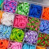 Sarini Set of 2500 Elastic Bracelets, 40 Grids, DIY Kit