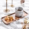 13.8 Inch Solid Wood Serving Platters and Trays of Natural