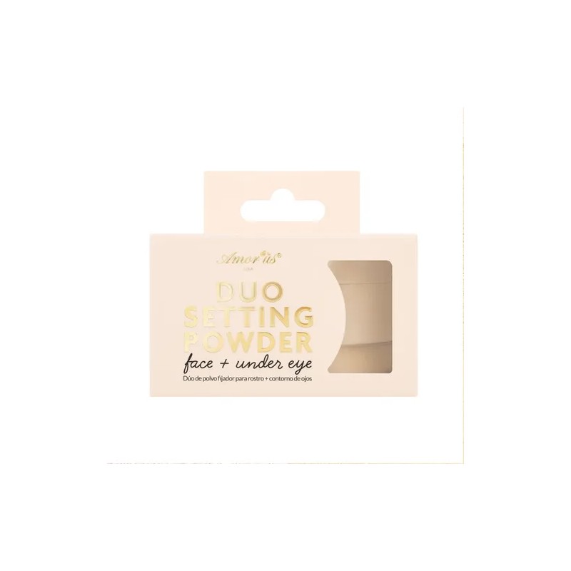Polvo Fijador Traslucido Duo Setting Powder Amor Us