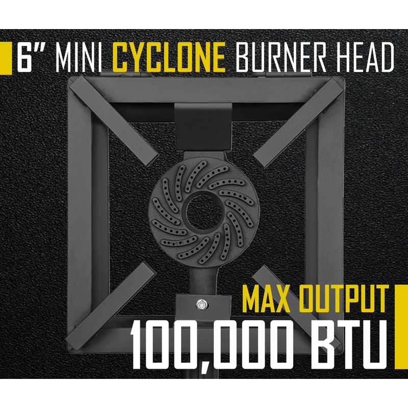 CONCORD 12" THE BLOCK BURNER Single Propane Outdoor Burner