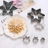 Jidyllic 10 Pcs Star Cookie Cutters Set
