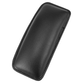 Ruspela Leg Cushion Leather Knee Pad Universal Car Interior Knee Support Cushion Leg Cushion Universal Console Leg Pad (Black)