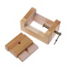 Lyguy Vise, Wood Flat Vise Mini Clamp-on Bench Vise Flat