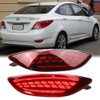 Dreamseek Rear LED Reflector Tail Light for Hyundai Accent Sedan
