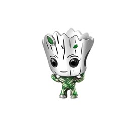 LUXILLA Tree Man Charm Silver Charms 925 Sterling Silver fits Bracelets Necklace Pendant Bead Charms Jewelry Gift for Women Family Friends