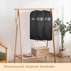 43" Garment Bags for Travel,Garment Bags for Hanging Clothes,Transparent Window,Card
