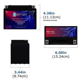 Mighty Max Battery YTZ12S 12V 11Ah Battery For Honda 1300 ST1300 A P 2003-2012 YTZ14S