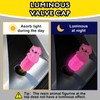 Rislobx 4 Pack Glow in The Dark Tire Valve Caps,