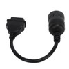 Truck Diagnose Interface Adapter 16 Pin OBD2 9 Pin Adapter
