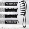 The Beardy Bro Carbon Comb Men - Shatterproof Premium Styling