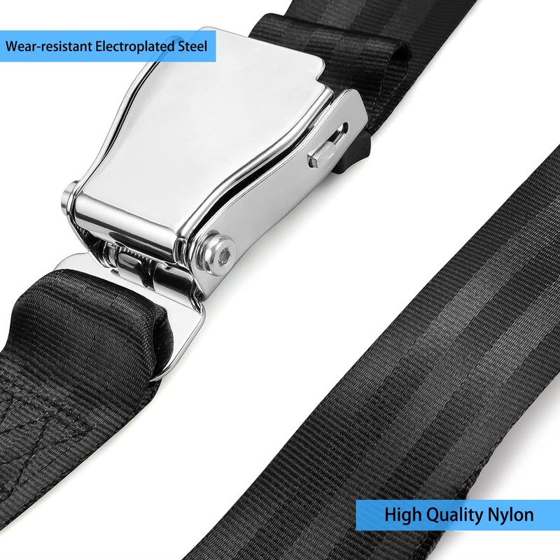 Air Canada Airplane Seat Belt Extender Adjustable 7-31" Airline Seatbelt