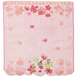 Marushin 1405019000 Little My Hand Towel, 13.4 x 14.2 x 14.2 inches (34 x 36 cm), Cobana 100% Cotton