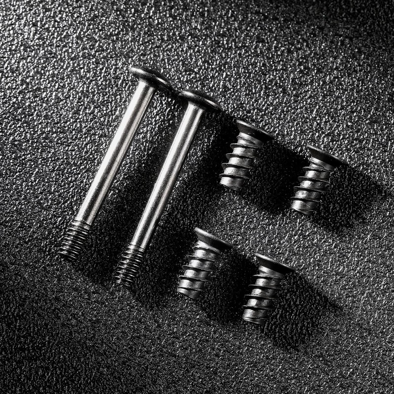 Hemobllo 60 Pcs Computer Case Fan Screws Kit: M5x10mm Carbon