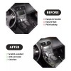 Unbranded ABS Carbon Fiber Interior Center Console Trim Cover For