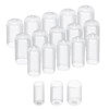 sourcing map 30pcs Round Rubber End Caps 9/32" 3/8" 1/2"(7mm