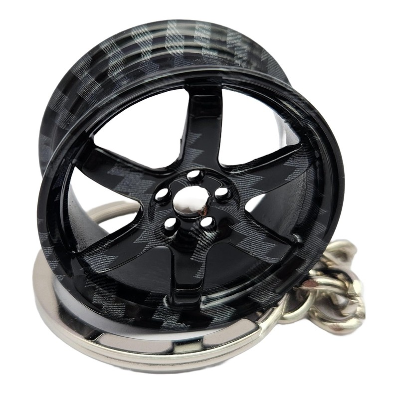 GT//Rotors Carbon Fiber Gear Shift Manual Gearbox Fidget Toy Keychain