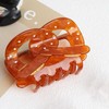 , Bread Hair Claw Clips Funny Food Pretzel Shaped Jaw