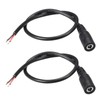 Rebower DC Power Cable - 4.0x1.7mm/3A/Black - 2 Pack -