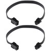 Micro Traders 2PCS 6 Pin PCIe Power Extension Cable, 6
