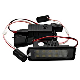 LED number plate lighting modules, E-mark, plug & play, xenon optics, 2 g