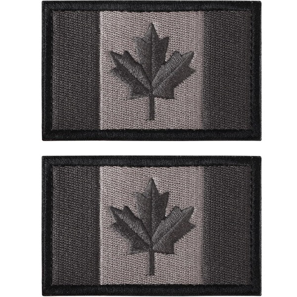 WYNEX Canadian Flag Embroidered Patch,Canadian Maple Leaf National Emblem with