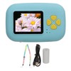 Instant Print Camera with Printer Paper 16MP 1080P MP3 Music