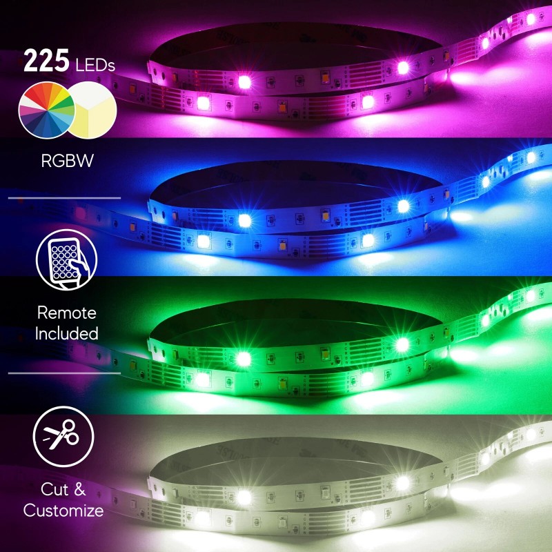 Xtreme Lit 25ft Cut & Customize Indoor LED Light Strip