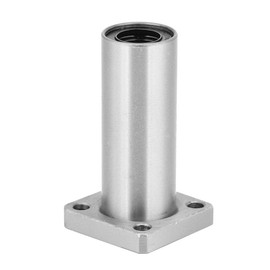 Flange Ball Bearing Bushing Square Stainless Steel Long Linear Ball Bearing Bushing LMK6LUU LMK8LUU LMK10LUU (10mm)
