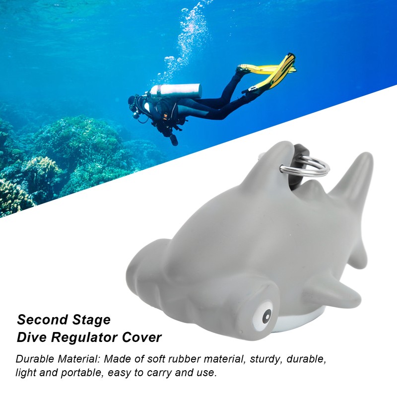 Cartoon Fish Scuba Dive Mouthpiece Dustproof Cover Second Stage Regulator