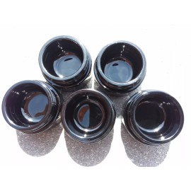 Miron Glass UV Glass Jar Set of 5 10ml UV Glass Jars Perfect for Storing Anything!