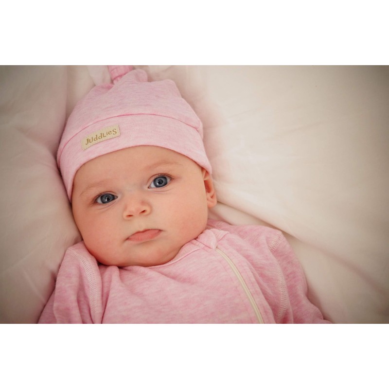 Juddlies - Newborn Hat - Pink Fleck - Baby Infant