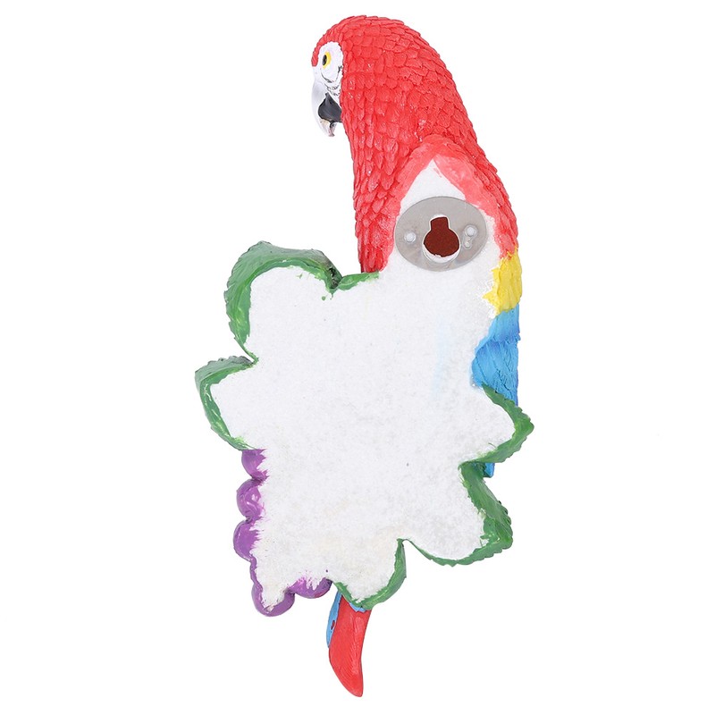 Wall Mounted Simulation Parrot Decor Hanging Hook Resin Craft Home