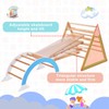 Yuan & Chuang Wooden Climbing Triangle Set Indoor Arc Climber