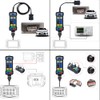 luumeiy OBD2 Breakout Box Powerful OBDII Protocol Detector, 16 Pin