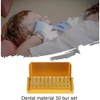 Conjunto de 30 piezas de material dental broca dental carro