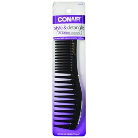 Conair Styling Essentials Wide-Tooth Lift Comb 1 ea (Pack of 6)
