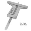 Stainless Steel Tyre Tire Tread Depth Gauge Meter Caliper for
