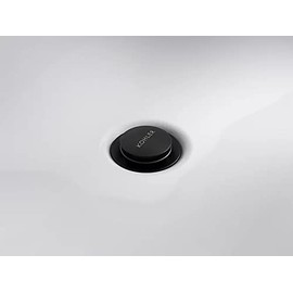 Kohler RH1464524-BL Clicker Drain with Overflow in Matte Black