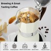 Mongdio Stovetop Espresso Maker Moka Pot, Cuban Coffee Maker Stove