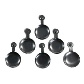 Goosebumps Reading is a Scream! Lot of 6. Clip-back Button Black with Green 1996