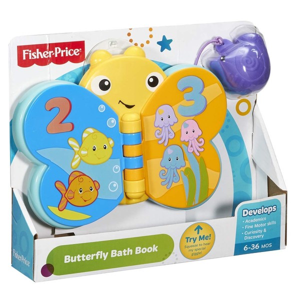 Fisher-Price Butterfly Bath Book