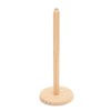 Yarn Holder Easy Installation Stable Structure Rotatable Wooden Yarn Ball