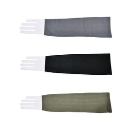UV Protection Cooling Rayon Arm Sleeves SN2305-0139 White/FREE 2ea