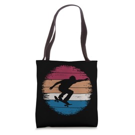 Cool Skateboard Art For Men Women Skateboarding Skateboarder Tote Bag
