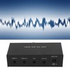 Stereo Audio HiFi Phonograph Preamp, MIC Condenser Interface Microphone Headphone