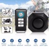digi-office Rechargeable Bicycle Car Alarm Wireless Anti-Theft 110dB with Remote