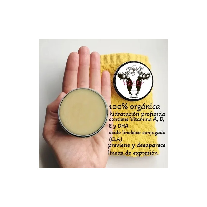 Crema Facial Antiarrugas 100% Organic Natural Healing