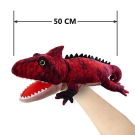 LOMTRATS Amphibians Hand Puppets for Kids,Toddler Includes Frogs, Snakes, Lizards with Movable Open Mouths, Perfect for Storytelling,Teaching,Preschool,Birthday Gifts