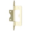 Merriway® BH01771 (2 Pcs) EB Non-Mortise Flush Hinge with Finial,